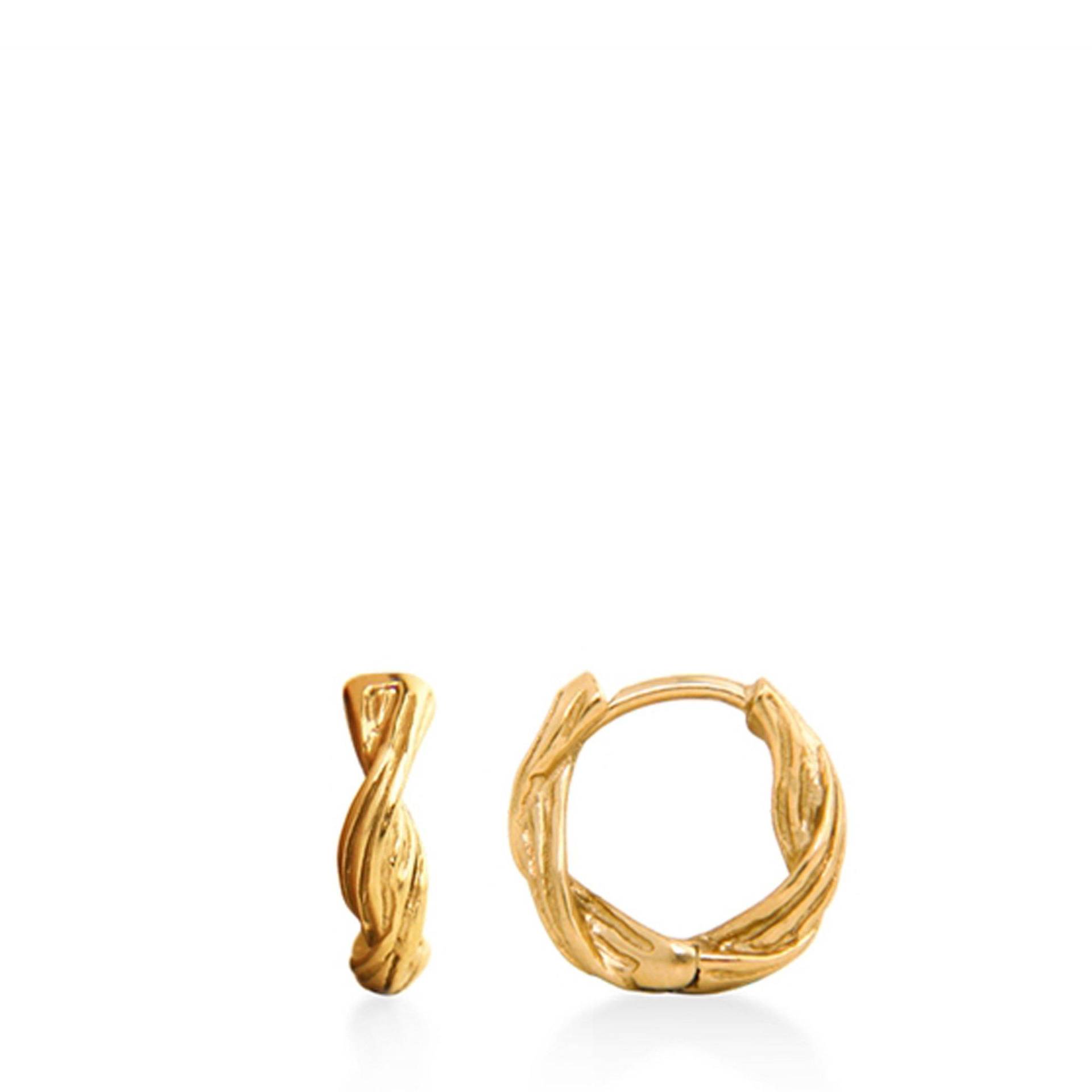 Ohrringe Damen Gold ONE SIZE von Jeberg Jewellery