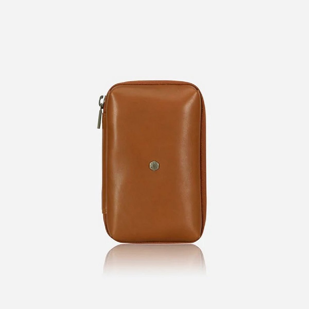 Kompakte Kabeltasche mit Reissverschluss in Tan Kompakte Kabeltasche mit Reissverschluss in Tan von Jekyll & Hide