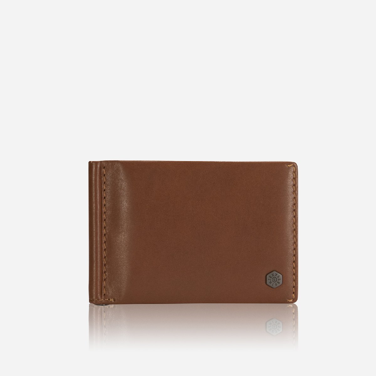 Leather Money Clip Wallet in Tan Leather Money Clip Wallet in Tan von Jekyll & Hide