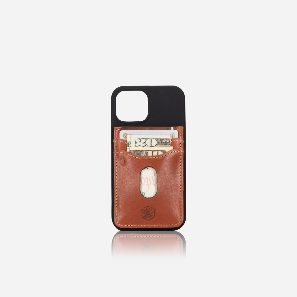 Roma - Kartenhalter für Smartphone (Stick on) in Tan von Jekyll & Hide