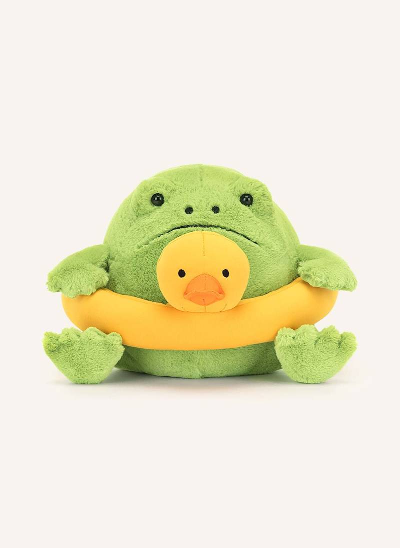 Jellycat Frosch-Kuscheltier Ricky Rain Frog Rubber Ring gruen von Jellycat