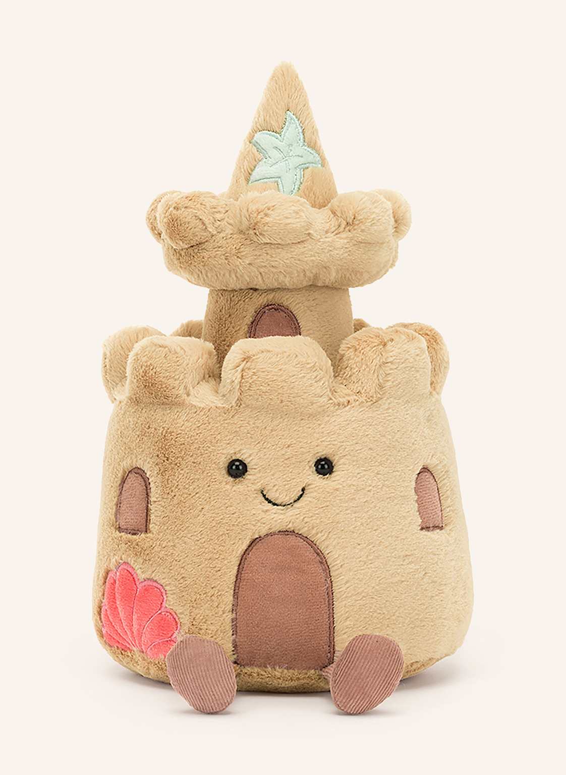 Jellycat Plüsch-Spielzeug Amuseables Sandcastle beige Jellycat Plüsch-Spielzeug Amuseables Sandcastle beige von Jellycat