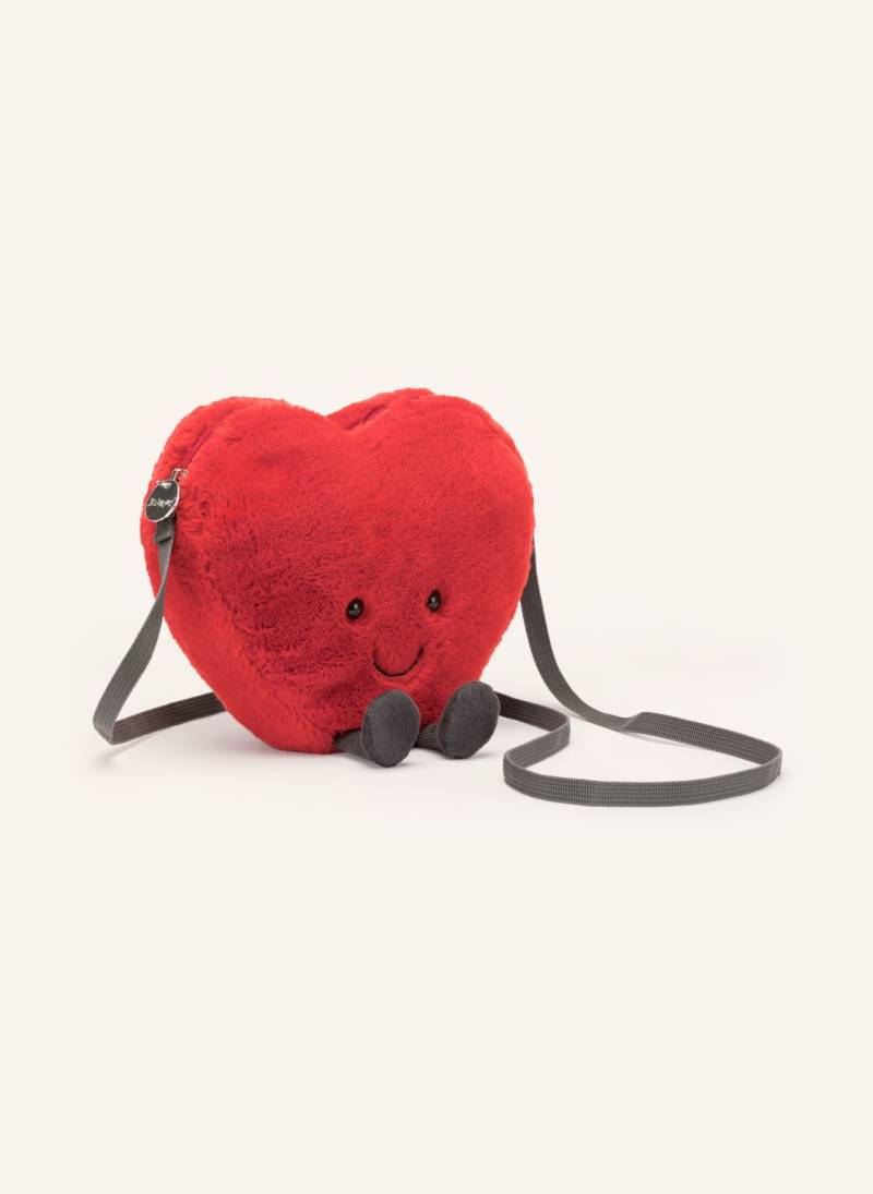 Jellycat Umhängetasche Amuseables Heart rot von Jellycat