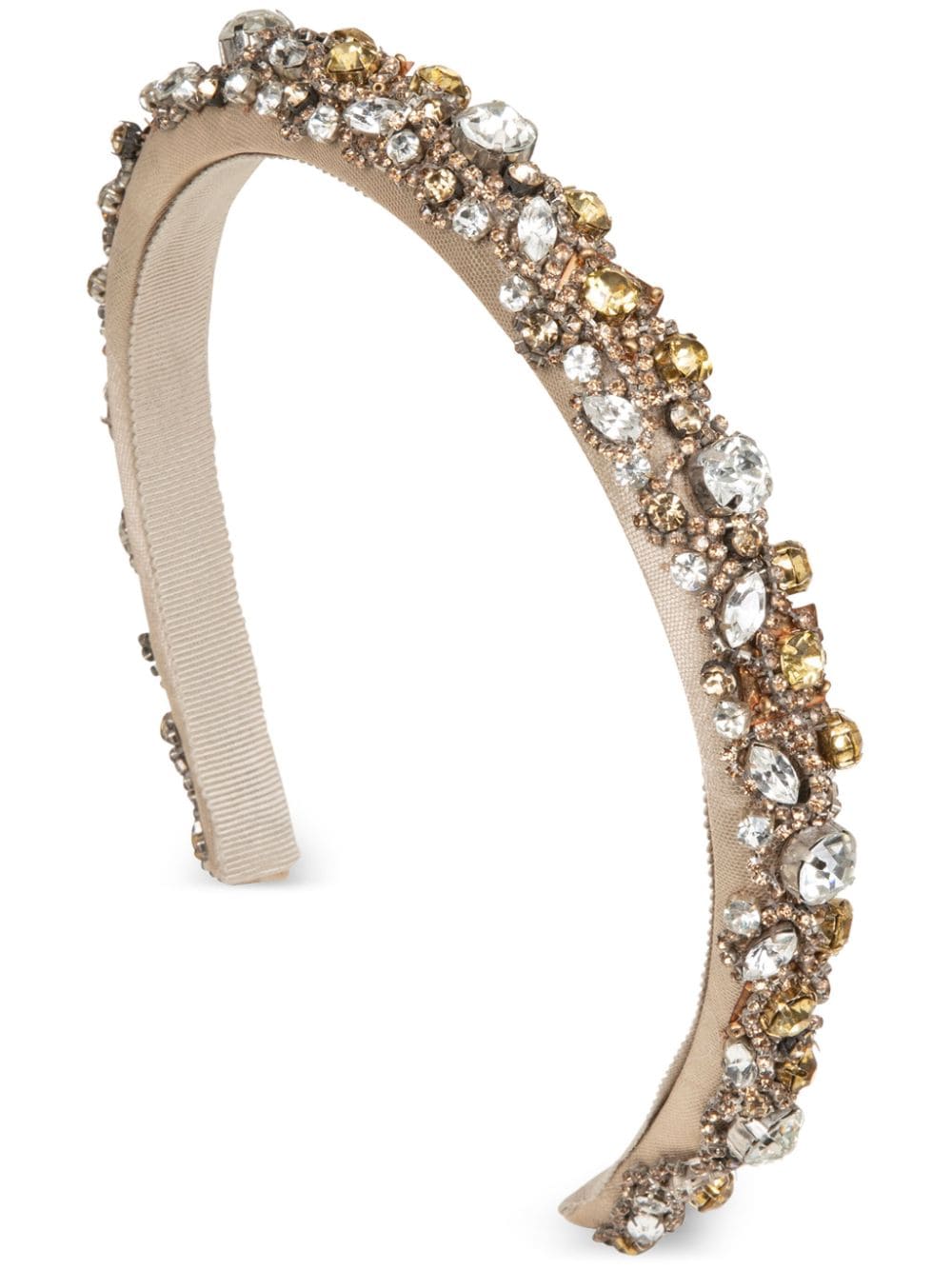 Jennifer Behr Astor crystal-embellished headband - Gold von Jennifer Behr