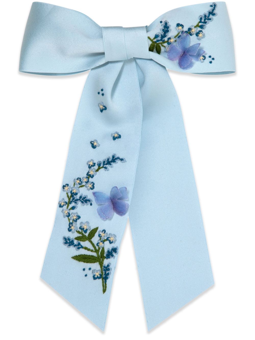 Jennifer Behr Bellina Bow hair pin - Blue von Jennifer Behr