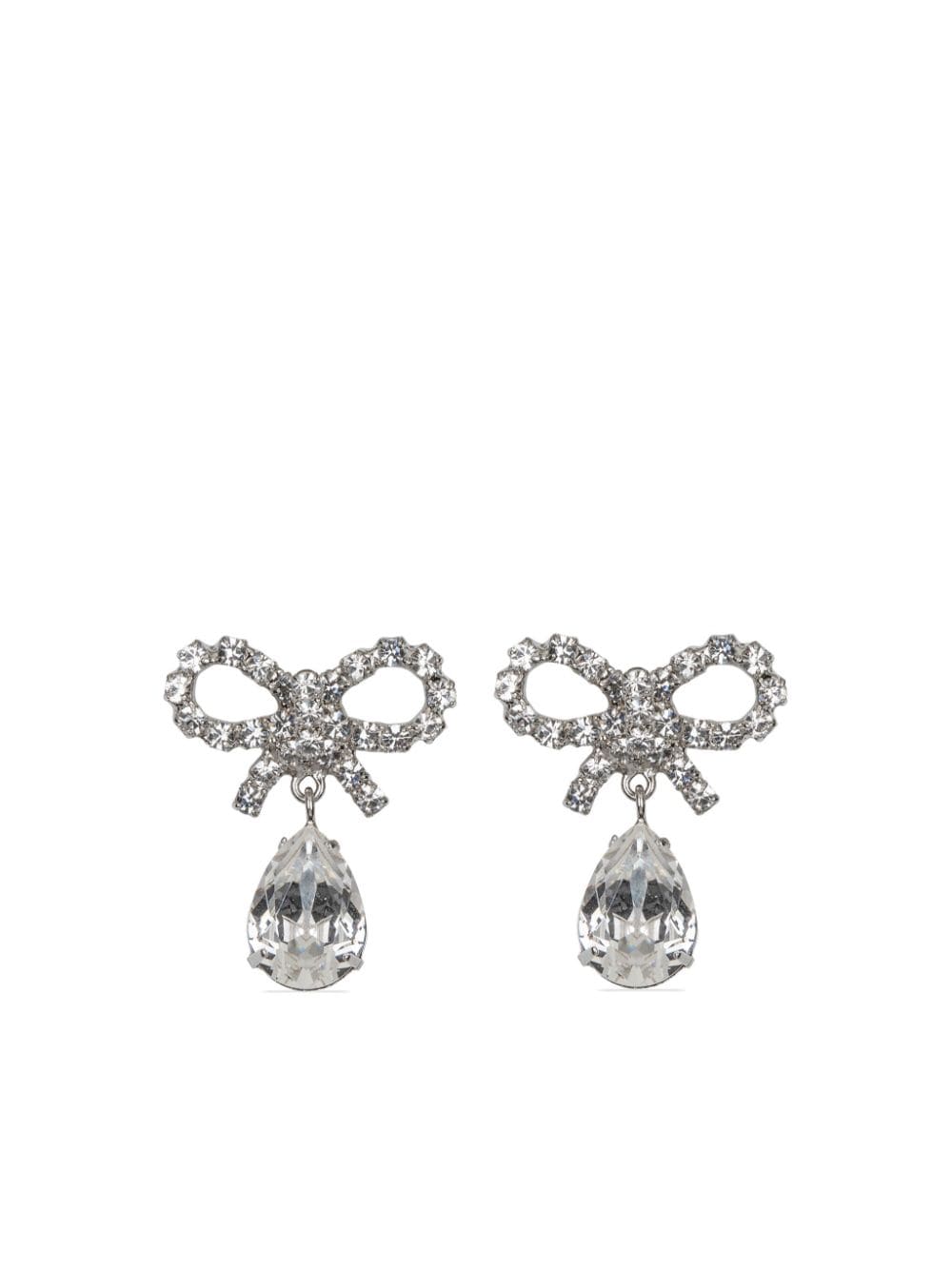 Jennifer Behr Bernie crystal-embellished drop earrings - Silver von Jennifer Behr