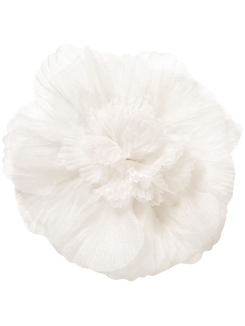 Jennifer Behr Carnation floral-appliqué hair pin - White von Jennifer Behr
