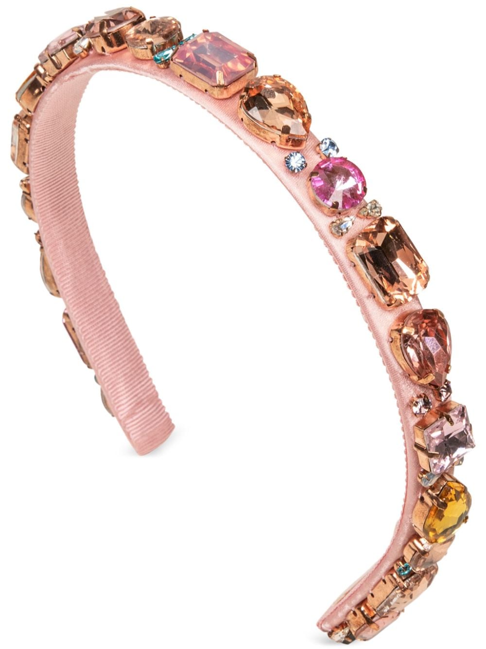 Jennifer Behr Lucia crystal-embellished headband - Pink von Jennifer Behr