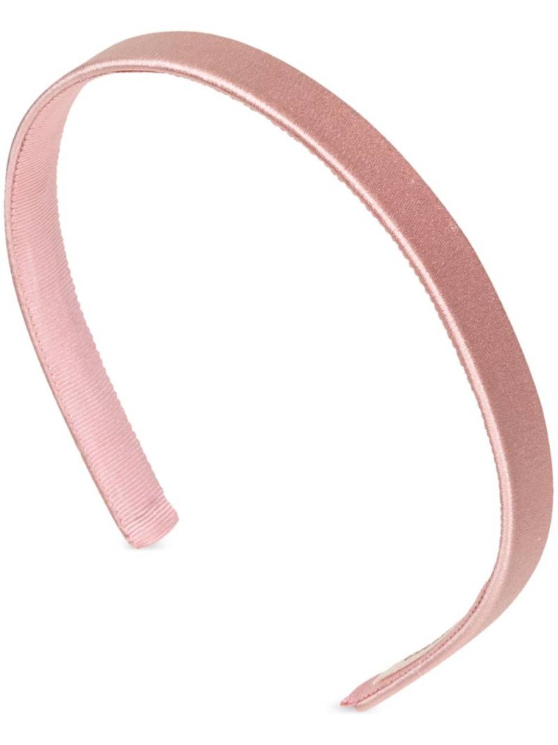 Jennifer Behr Lucy silk headband - Pink von Jennifer Behr