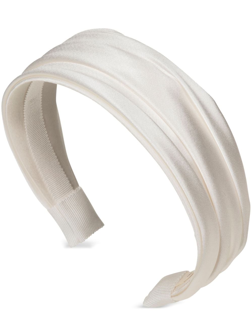 Jennifer Behr Natasha ruched headband - Neutrals von Jennifer Behr