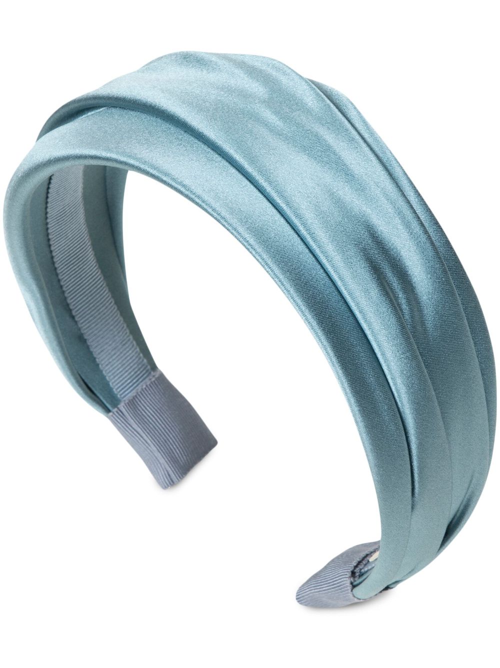 Jennifer Behr Natasha silk headband - Blue von Jennifer Behr