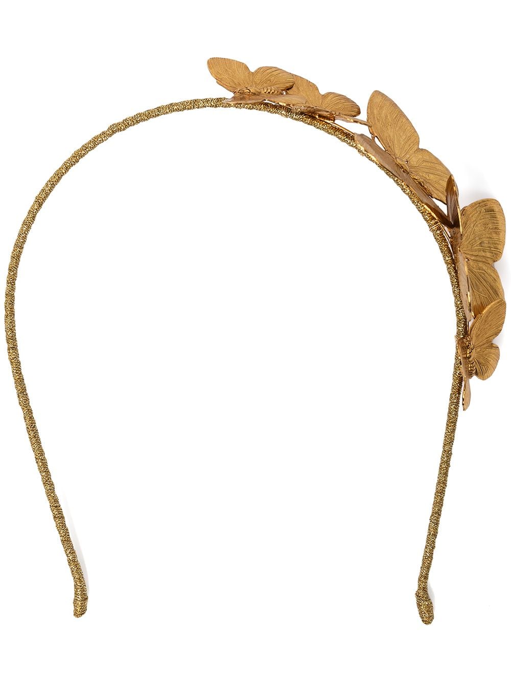 Jennifer Behr Pamela butterfly headband - Gold von Jennifer Behr