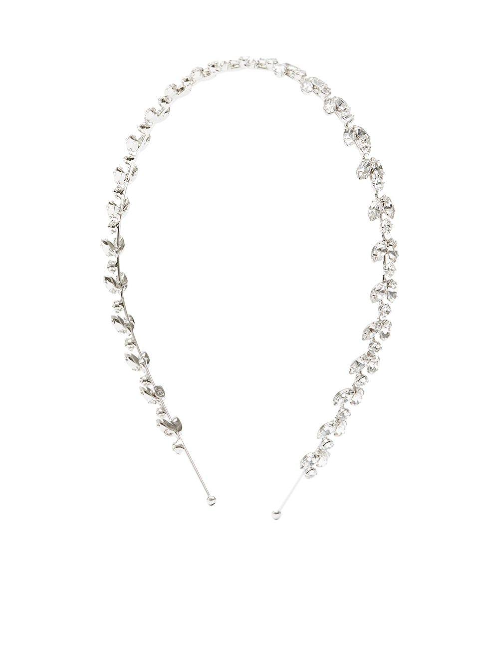 Jennifer Behr Roselyn crystal-embellished headband - Silver von Jennifer Behr