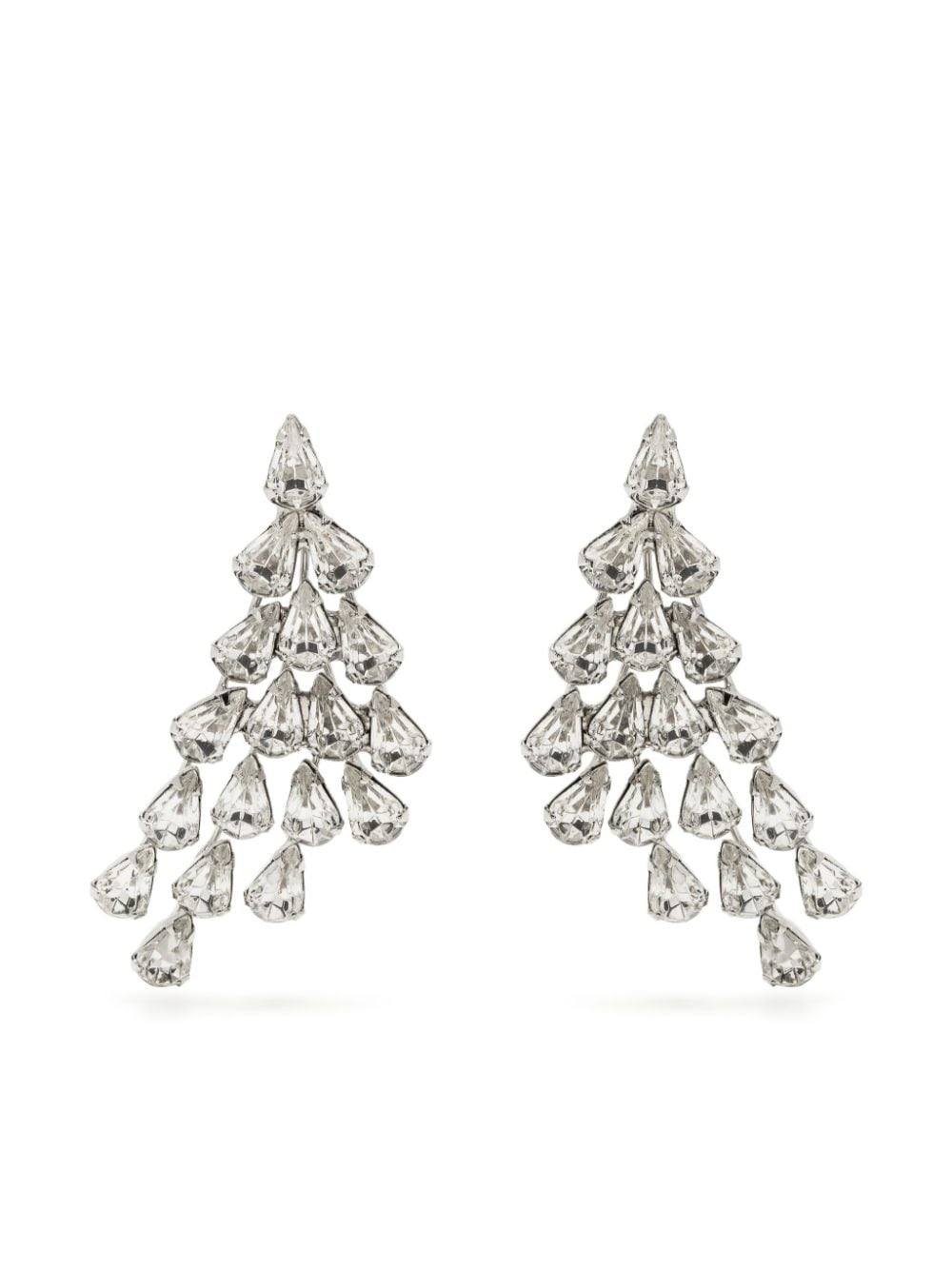 Jennifer Behr Solana crystal earrings - Silver von Jennifer Behr