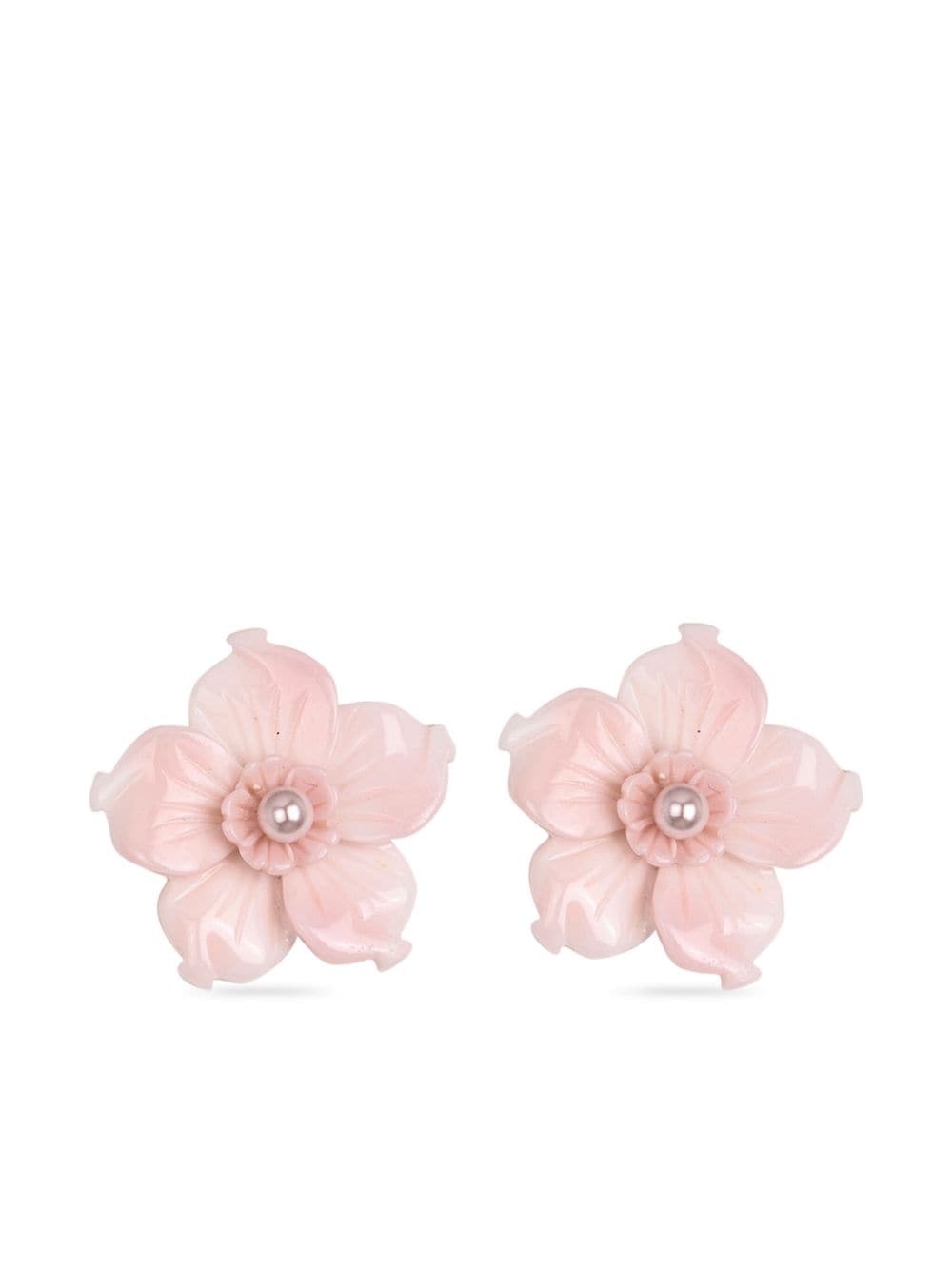 Jennifer Behr Tansey floral earrings - Pink von Jennifer Behr