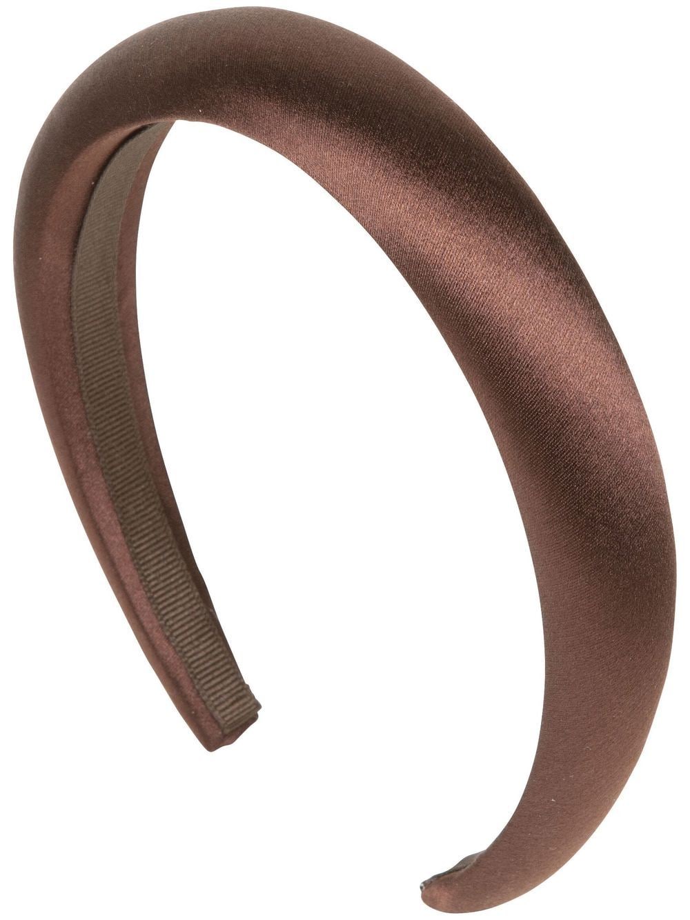 Jennifer Behr Tori satin headband - Brown von Jennifer Behr