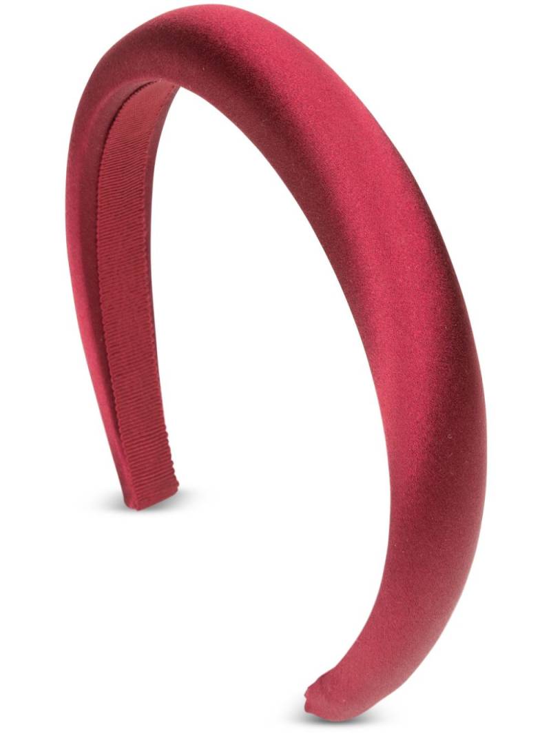 Jennifer Behr Tori silk headband - Red von Jennifer Behr