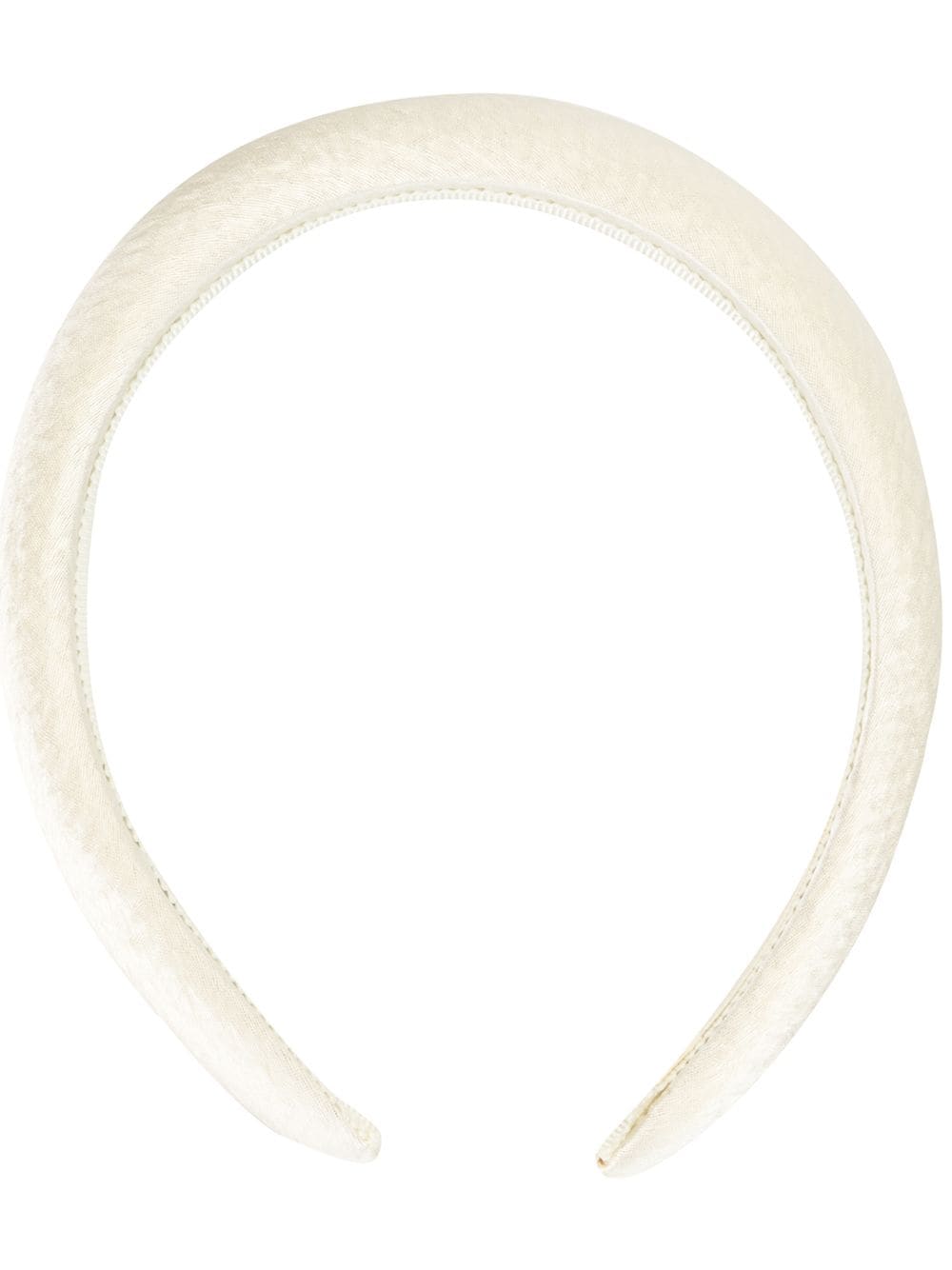 Jennifer Behr Tori silk headband - White von Jennifer Behr