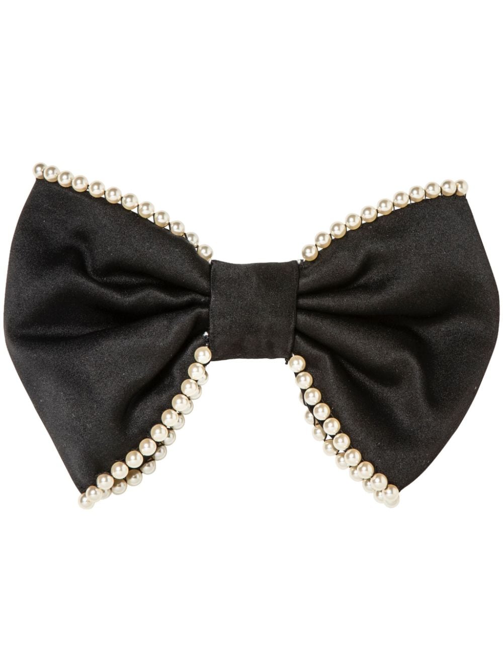 Jennifer Behr Trudy bow barrette - Black von Jennifer Behr