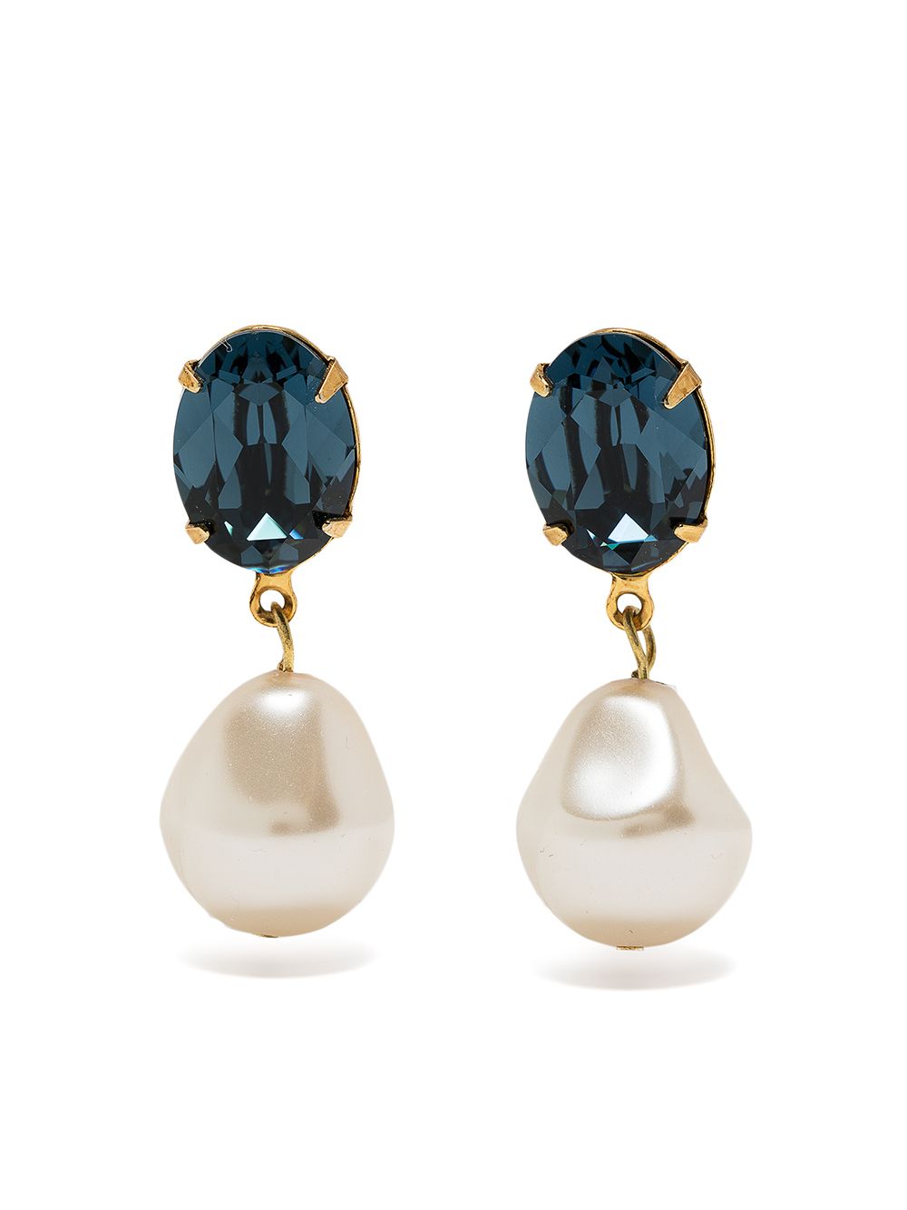 Jennifer Behr Tunis pearl earring - Gold von Jennifer Behr