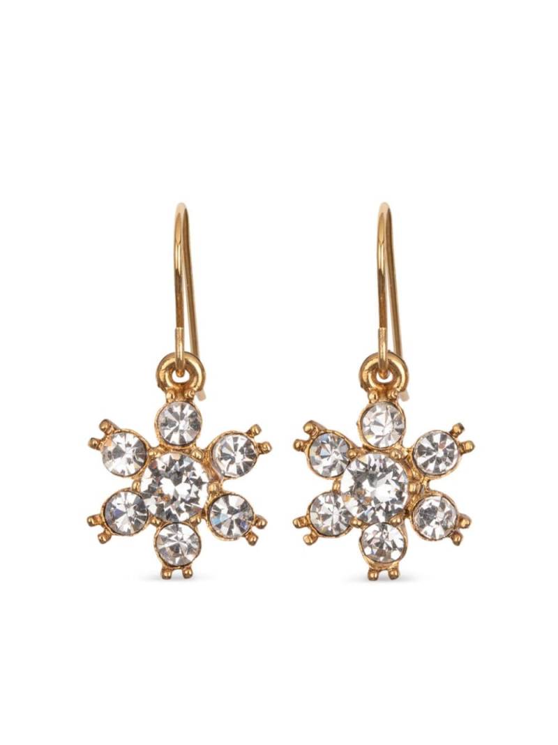 Jennifer Behr Vere crystal-embellished earrings - Gold von Jennifer Behr