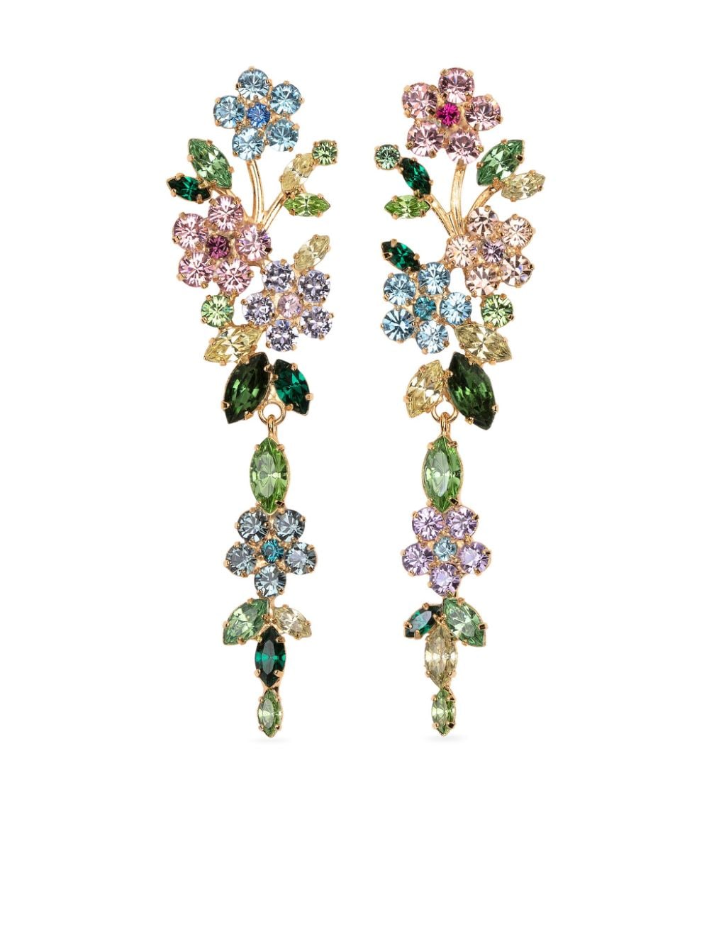 Jennifer Behr Verlee drop earrings - Green von Jennifer Behr