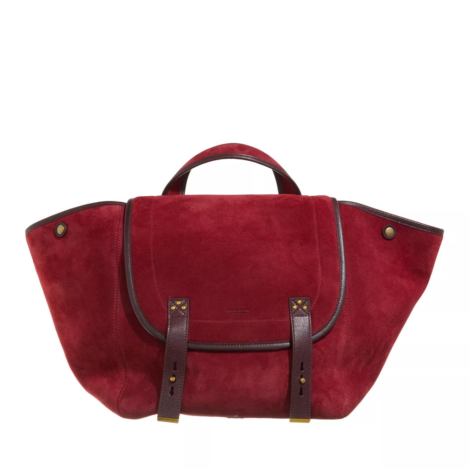 Jerome Dreyfuss Henkeltasche - Stan Panier L - Gr. unisize - in Rot - für Damen von Jerome Dreyfuss