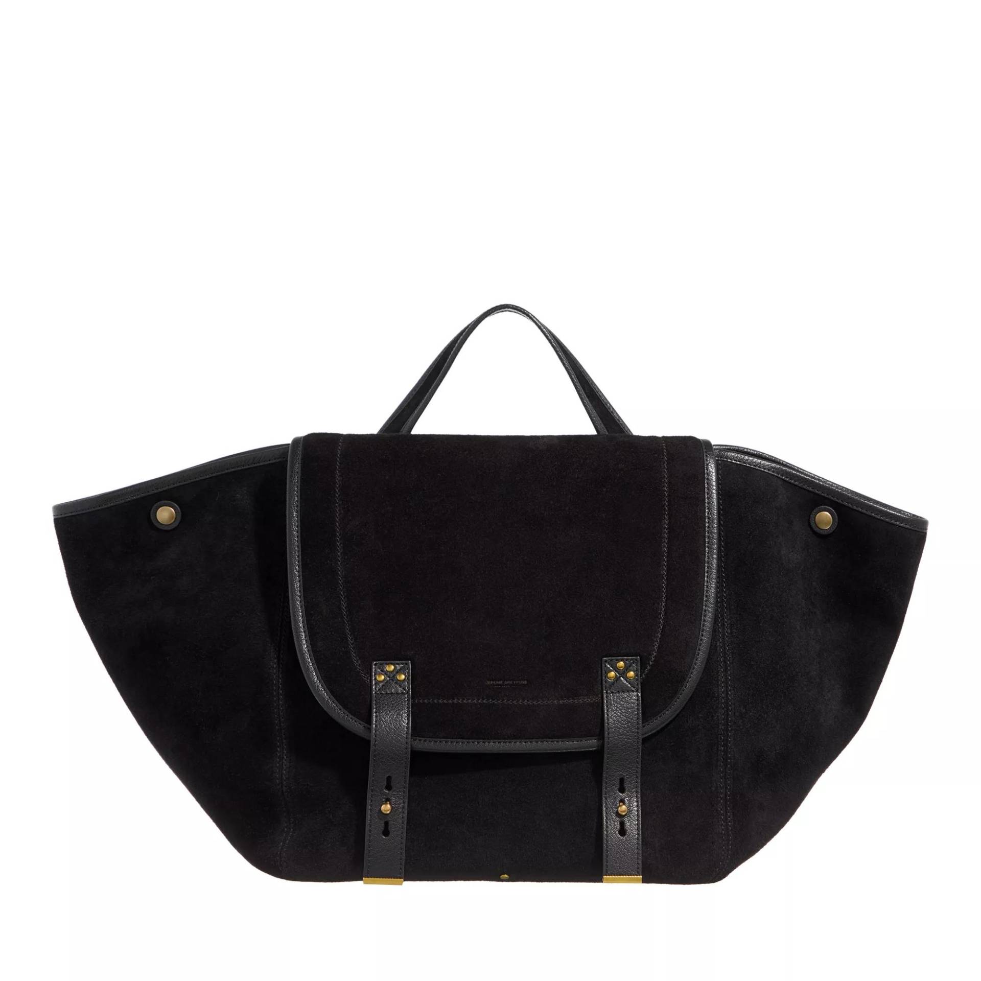 Jerome Dreyfuss Henkeltasche - Stan Panier L - Gr. unisize - in Schwarz - für Damen von Jerome Dreyfuss