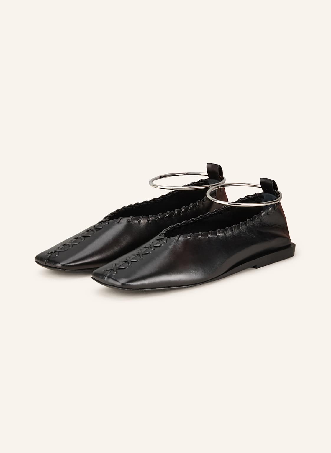 Jil Sander Ballerinas schwarz von Jil Sander