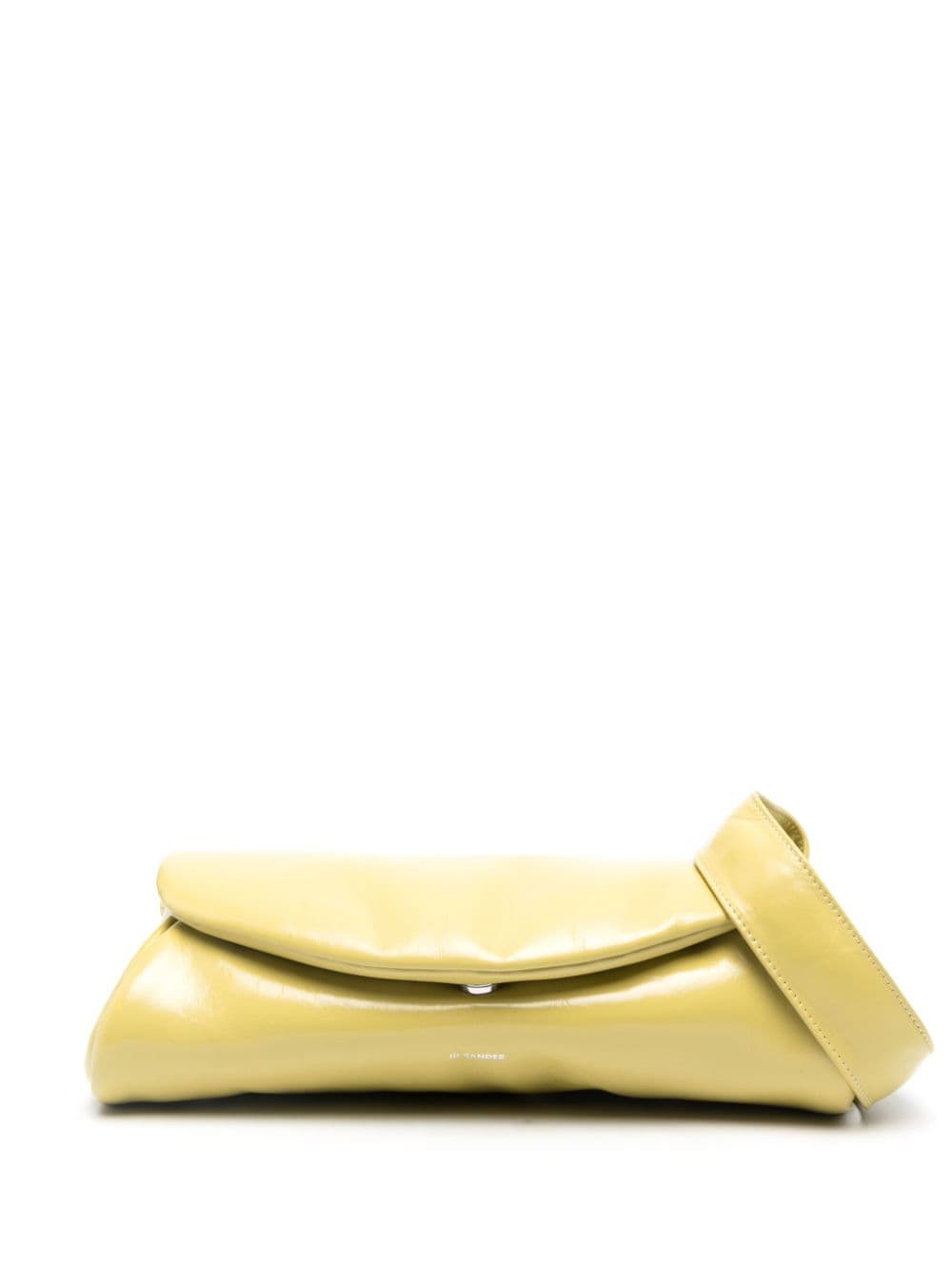 Jil Sander Cannolo Grande leather bag - Yellow von Jil Sander