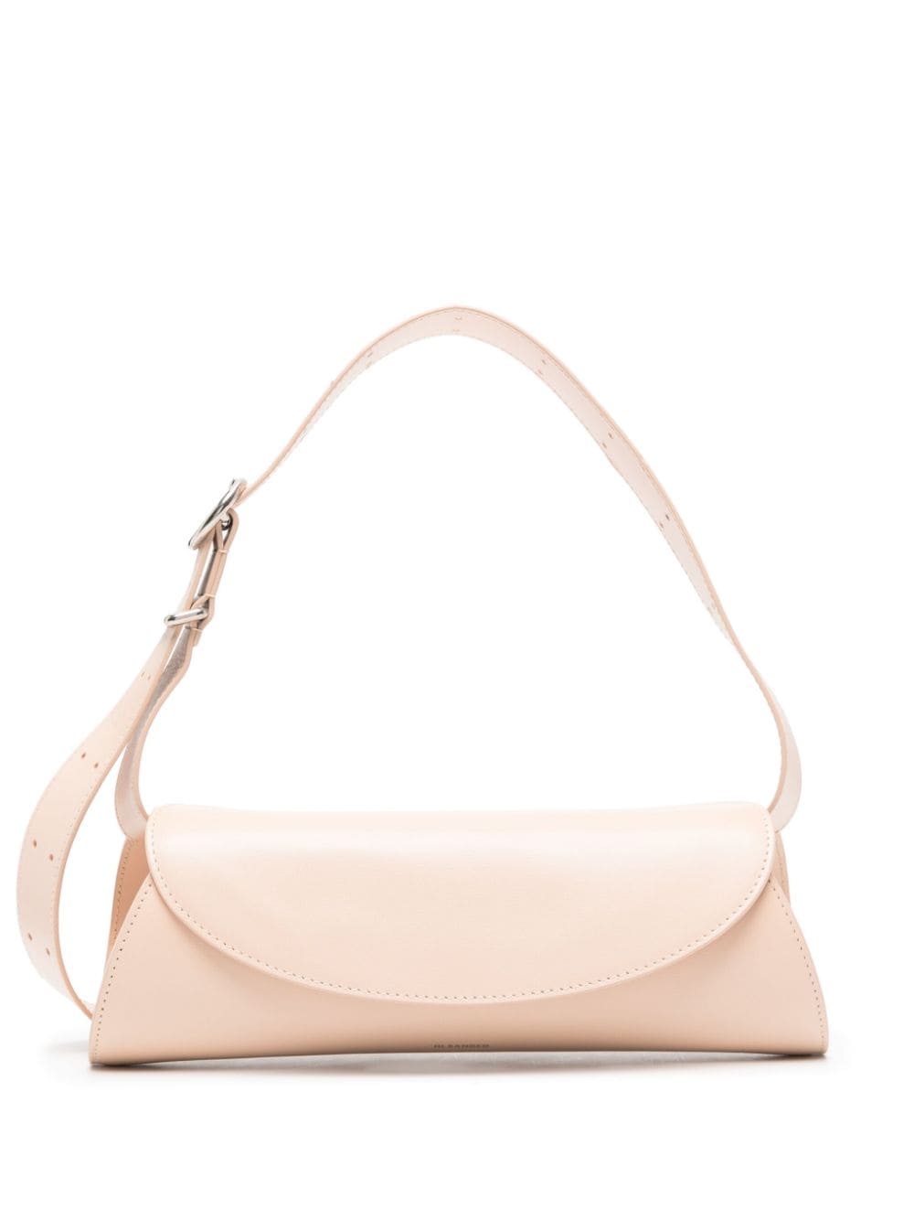 Jil Sander Cannolo leather shoulder bag - Pink von Jil Sander