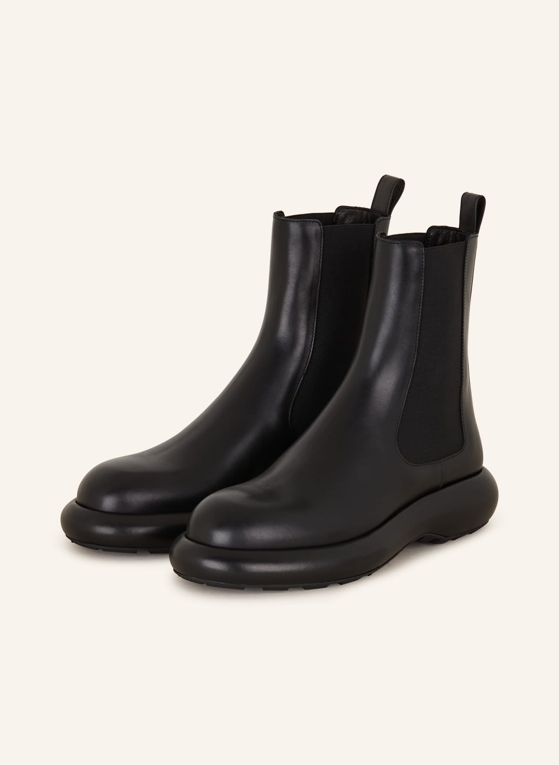Jil Sander Chelsea-Boots schwarz Jil Sander Chelsea-Boots schwarz von Jil Sander