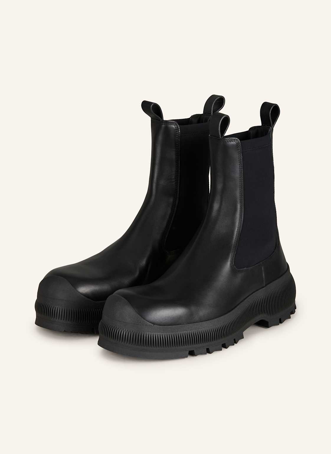Jil Sander Chelsea-Boots schwarz Jil Sander Chelsea-Boots schwarz von Jil Sander