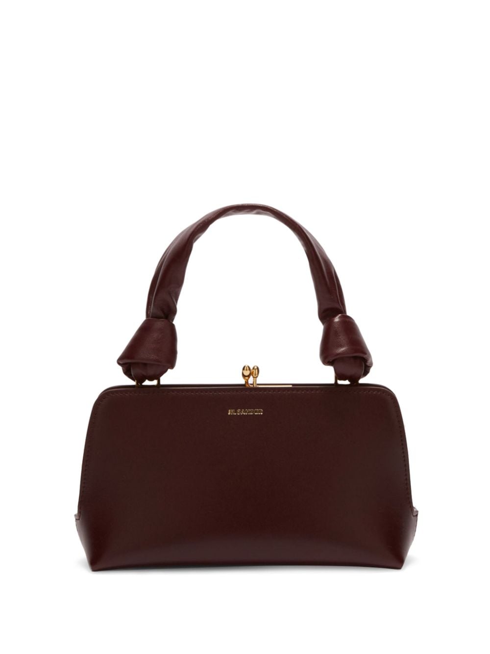 Jil Sander Goji leather shoulder bag - Brown von Jil Sander