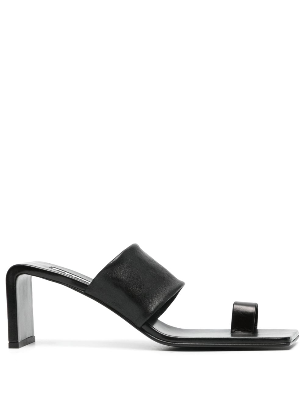 Jil Sander High 75mm sandals - Black von Jil Sander