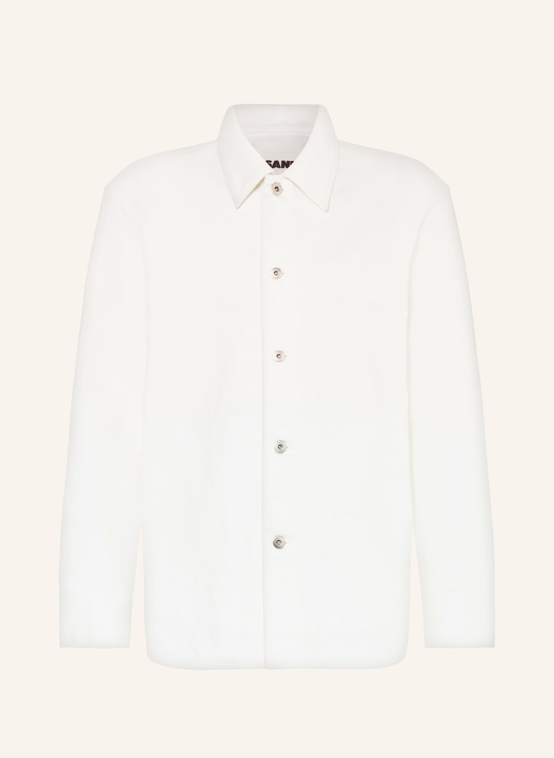 Jil Sander Jeans-Overshirt weiss Jil Sander Jeans-Overshirt weiss von Jil Sander