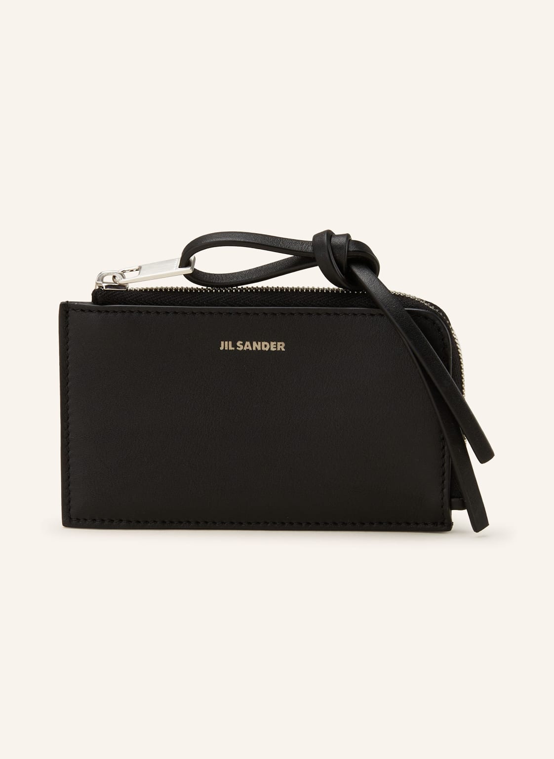 Jil Sander Kartenetui Mit Münzfach schwarz Jil Sander Kartenetui Mit Münzfach schwarz von Jil Sander