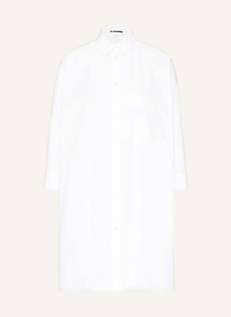 Jil Sander Oversized-Hemdbluse Mit 3/4-Arm weiss von Jil Sander