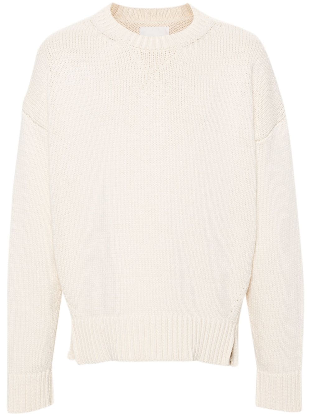 Jil Sander Plein chunky-knit jumper - Neutrals von Jil Sander