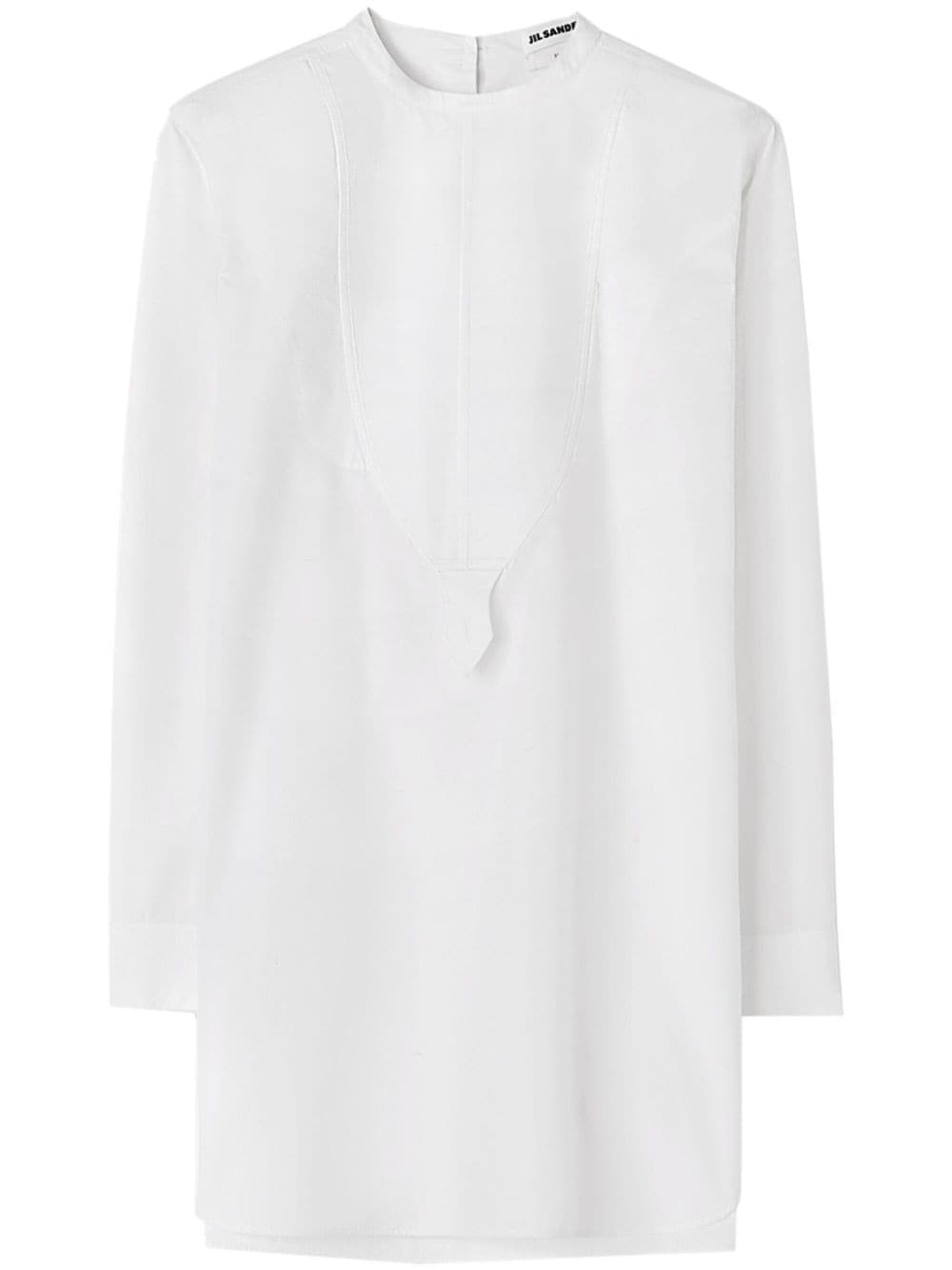 Jil Sander Saturday cotton shirt - White von Jil Sander