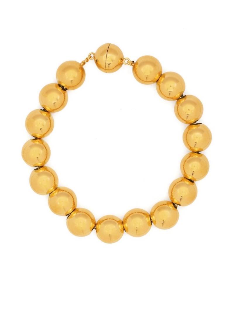 Jil Sander Sphere gold-tone bracelet von Jil Sander