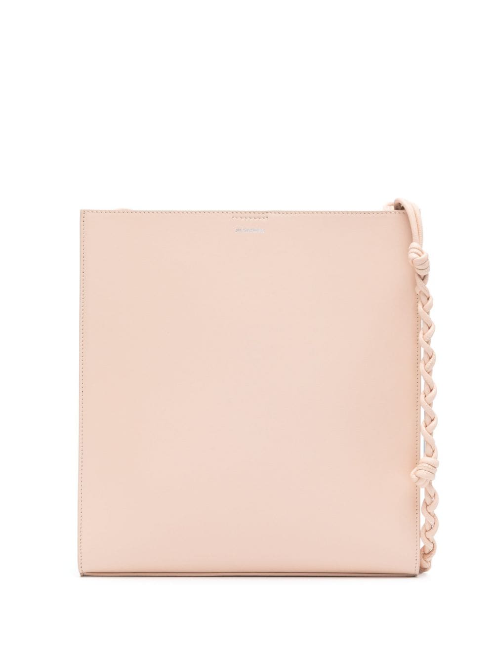 Jil Sander Tangle leather shoulder bag - Pink von Jil Sander