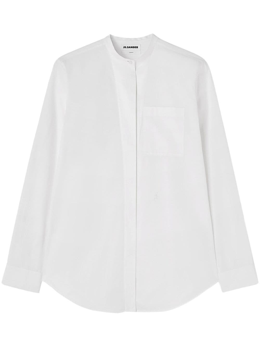 Jil Sander Tuesday long-sleeve shirt - White von Jil Sander