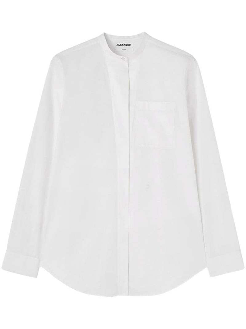 Jil Sander Tuesday long-sleeve shirt - White von Jil Sander