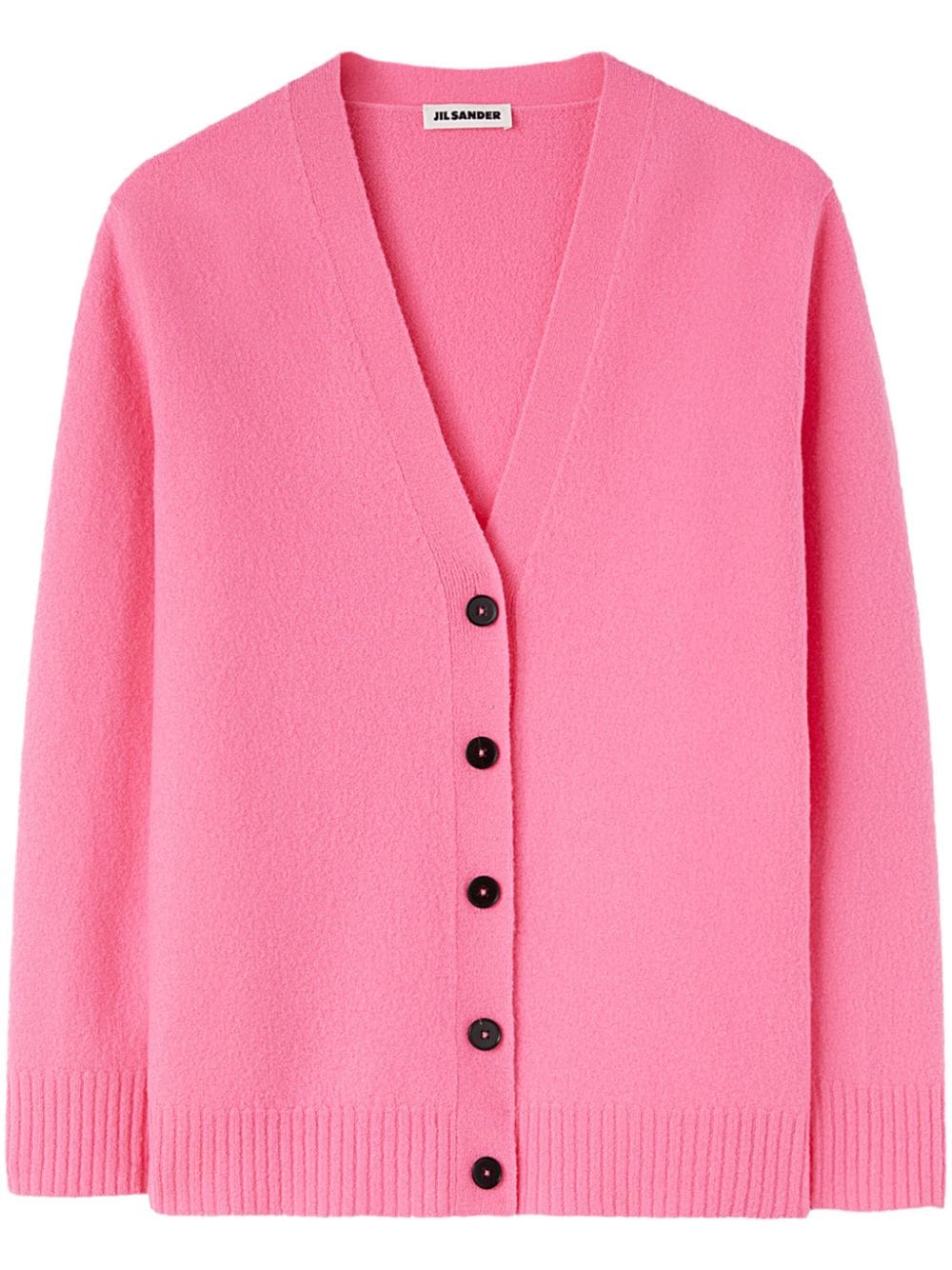 Jil Sander V-neck wool cardigan - Pink von Jil Sander