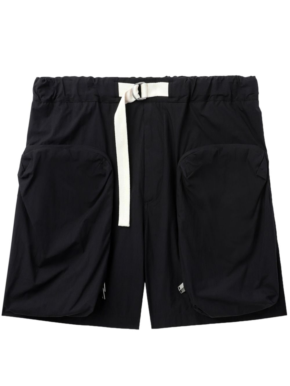 Jil Sander Zip-pockets shorts - Black von Jil Sander