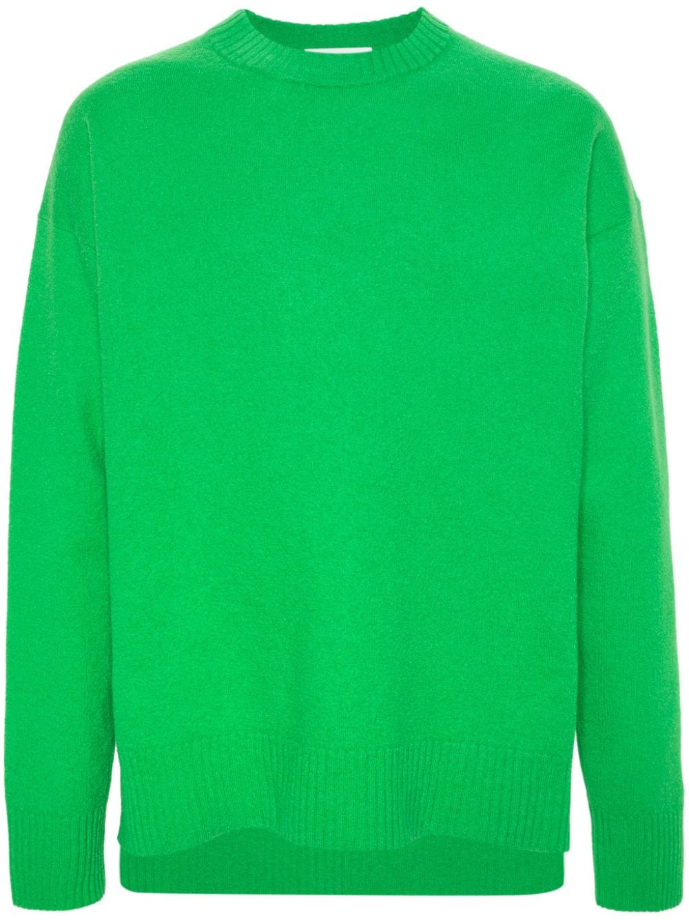Jil Sander bouclé wool jumper - Green von Jil Sander
