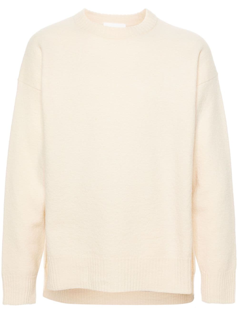 Jil Sander bouclé wool jumper - Neutrals von Jil Sander