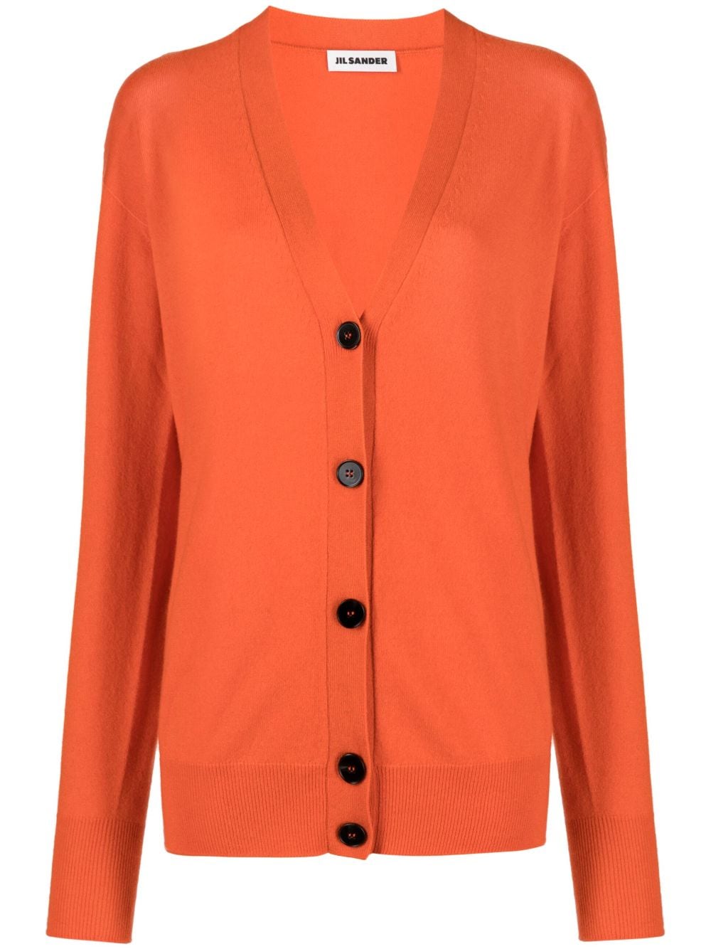 Jil Sander button-down cashmere cardigan - Orange von Jil Sander