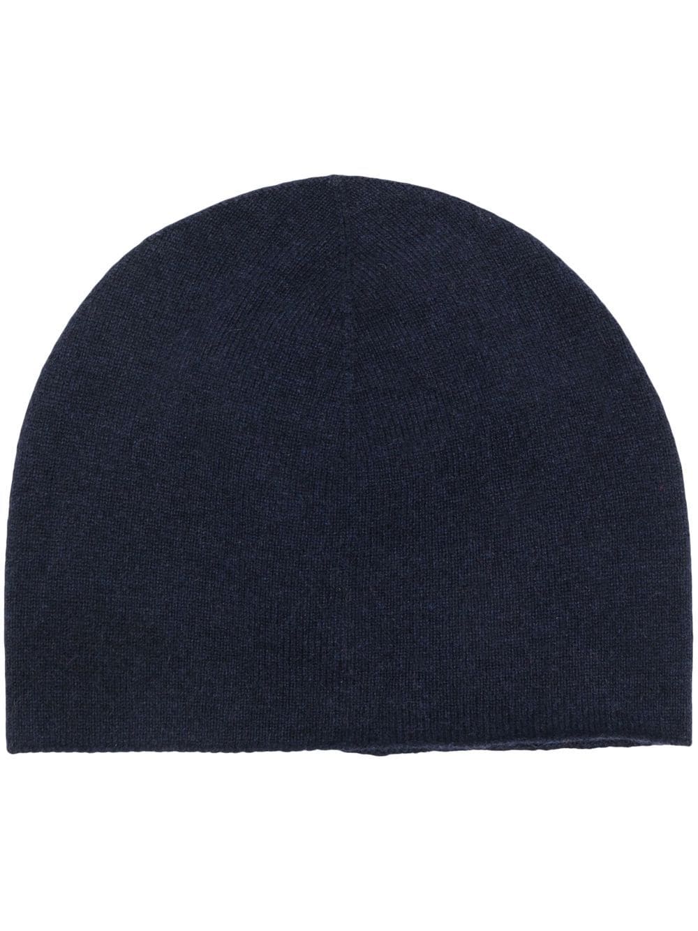 Jil Sander cashmere fine knit beanie - Blue von Jil Sander